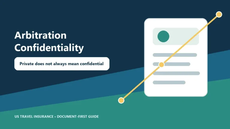 Travel Insurance Arbitration Confidentiality: Privacy Guide
