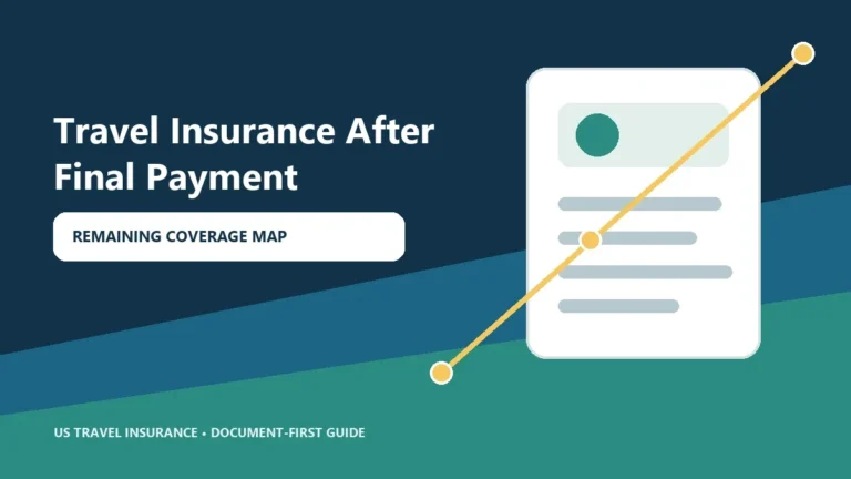 Buy Travel Insurance After Final Trip Payment
