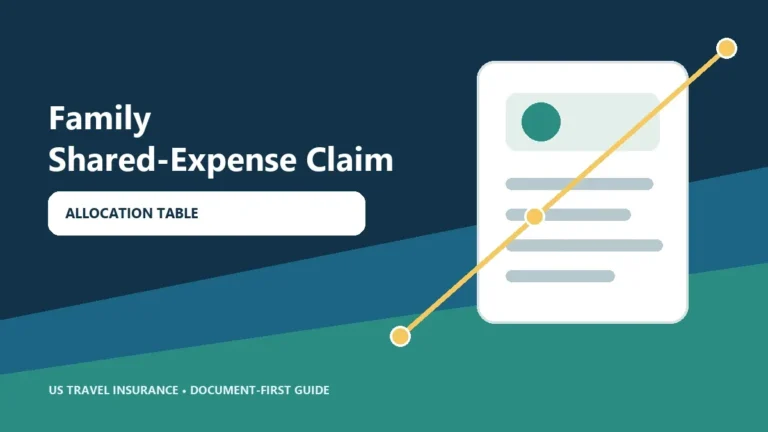 Travel Insurance Family Claim Shared Expenses