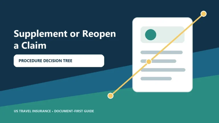 Travel Insurance Supplemental Claim: Reopen Guide