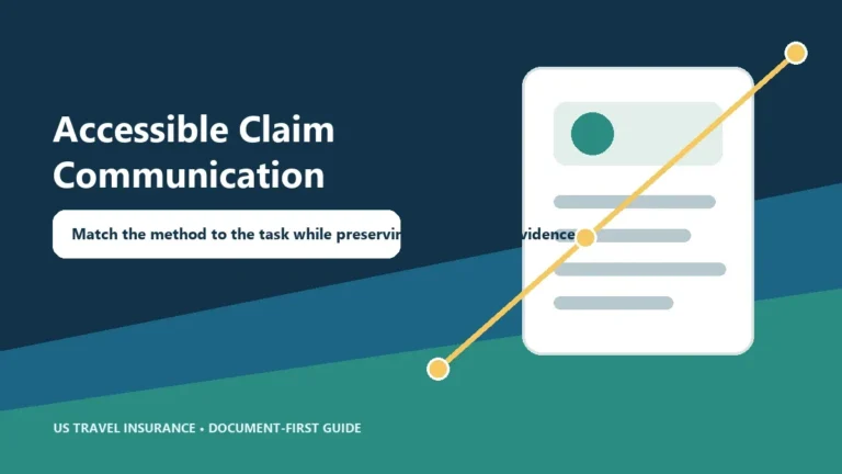 Travel Insurance Claim Communication Accommodation Guide