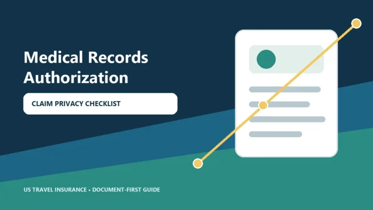 Travel Insurance Medical Records Authorization Claim HIPAA