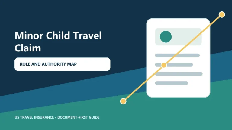 Travel Insurance Claim: Minor Child Parent Guardian