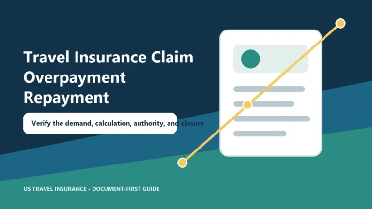 Travel Insurance Claim Overpayment Repayment Guide