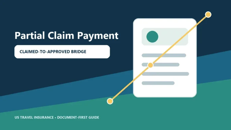 Travel Insurance Claim Partial Payment Calculation