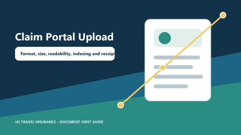 Travel Insurance Claim Portal Document Upload Problems