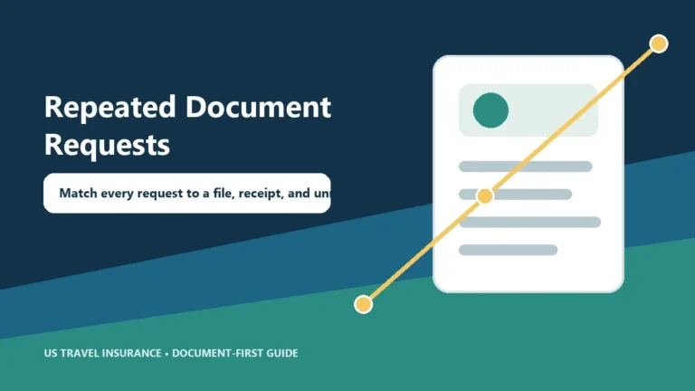 Travel Insurance Claim Repeated Document Requests Guide