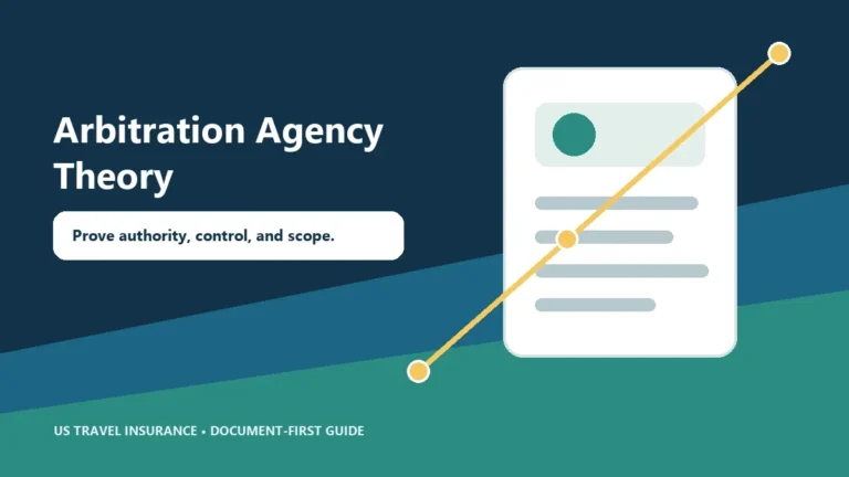 Travel Insurance Arbitration Agency Theory Guide