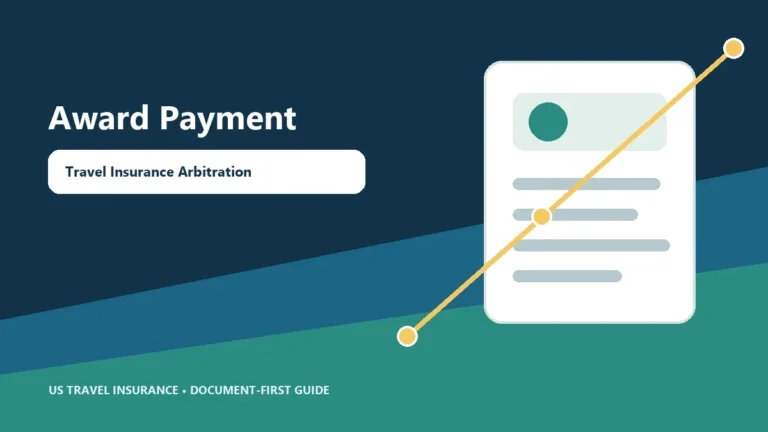 Travel Insurance Arbitration Award Payment Guide