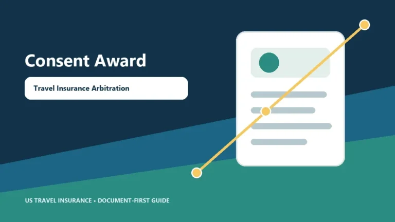 Travel Insurance Arbitration Consent Award Guide