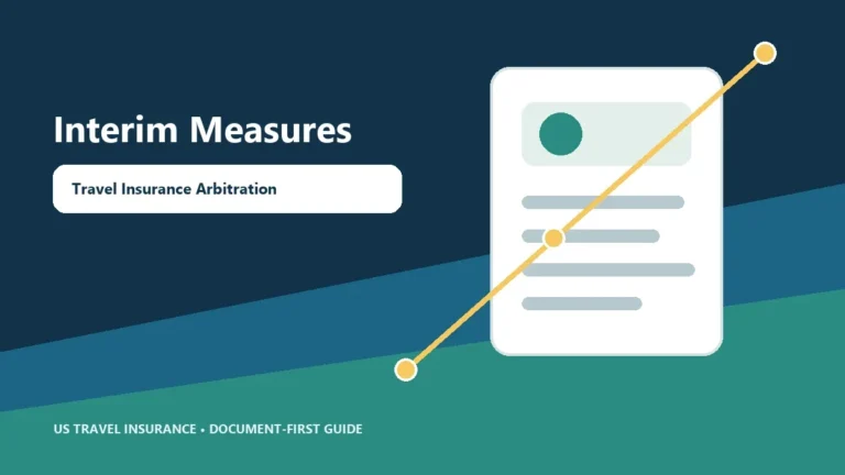 Travel Insurance Arbitration Interim Measures Guide