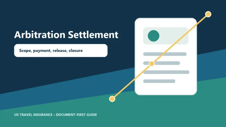 Travel Insurance Arbitration Settlement Guide
