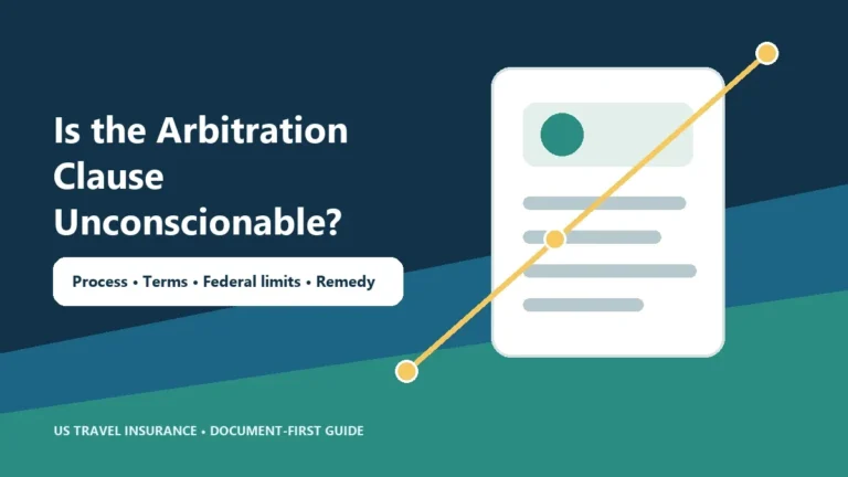 Travel Insurance Arbitration Unconscionability Guide