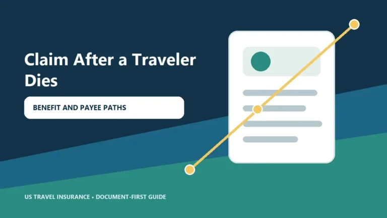 Travel Insurance Claim After a Deceased Traveler