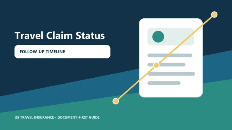 Travel Insurance Claim Status Follow Up Processing Timeline
