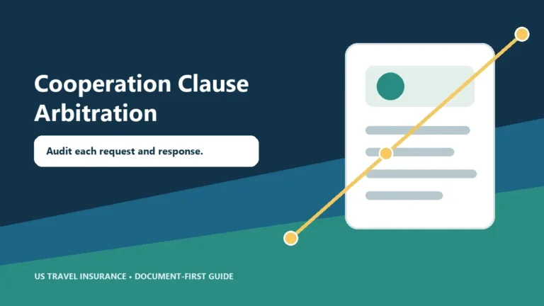 Travel Insurance Cooperation Clause Arbitration Guide