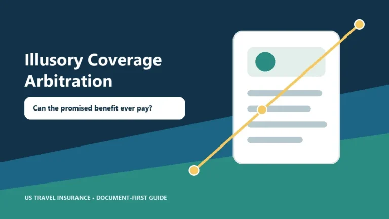 Travel Insurance Illusory Coverage Arbitration Guide