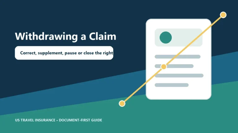 Withdraw a Travel Insurance Claim After Filing